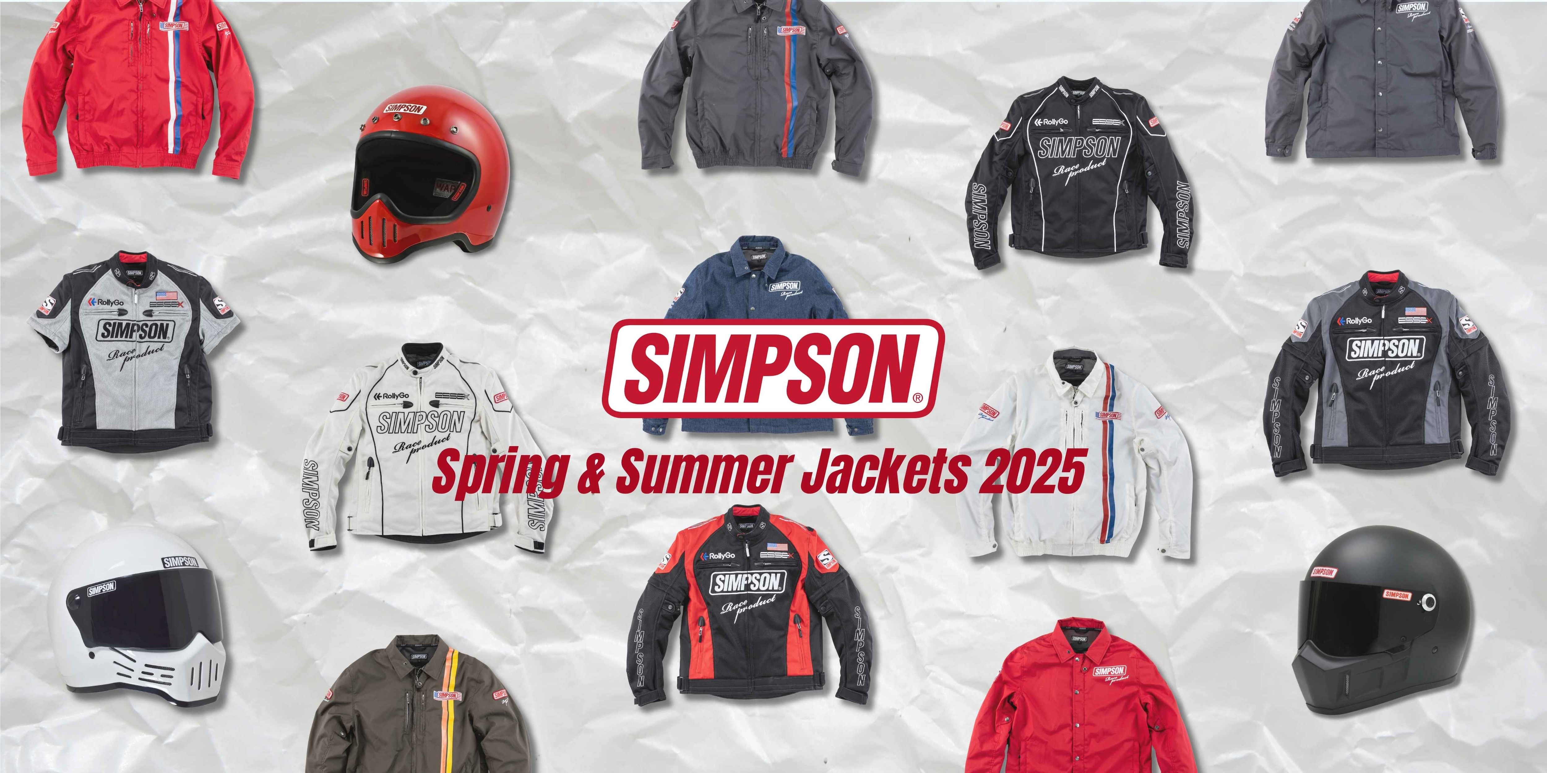 新商品情報】2025年春夏ライディングジャケット 新登場！